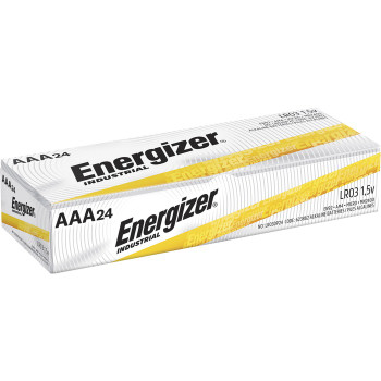 Energizer Industrial Alkaline AAA Batteries, 24 pack - 24 / Pack (EVEEN92)