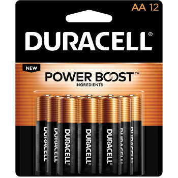 Duracell Coppertop Alkaline AA Battery - MN1500 - 12 / Pack (DURMN15RT12Z)