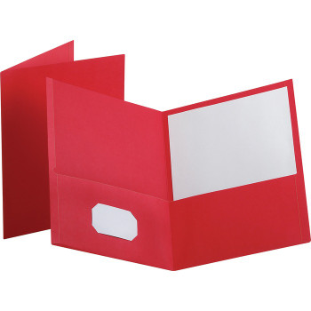 Oxford Twin Pocket Letter-size Folders - 25 / Box (OXF57511)