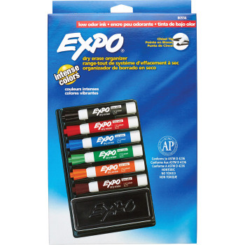 Expo 7-piece Dry Erase Organizer Kit - 6 / Set (SAN80556)