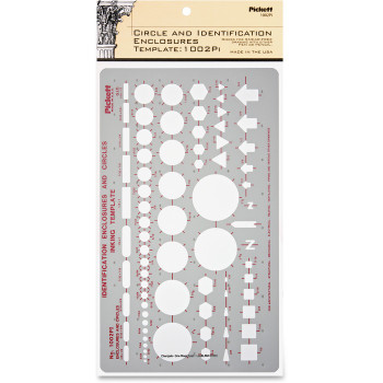 Chartpak Circle/Identification Template - 1 Each (CHA1002PI)