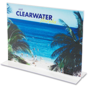Deflecto Classic Image Double-Sided Sign Holder - 1 Each (DEF69301)