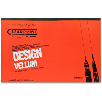 Clearprint Design Vellum Pad - Tabloid - 1 Pad (CLE10001416)