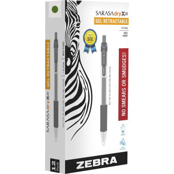 Zebra Pen Sarasa Gel Retractable Pens (ZEB46940)