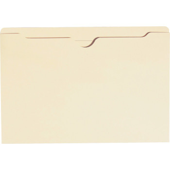 Smead Heavyweight Manila Straight Cut Tab File Jackets - 100 / Box (SMD76500)