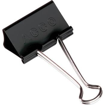 Acco Binder Clips - 12 / Box (ACC72100)