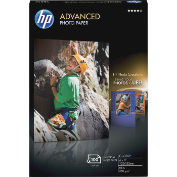 HP Photo Paper - 100 / Pack (HEWQ6638A)