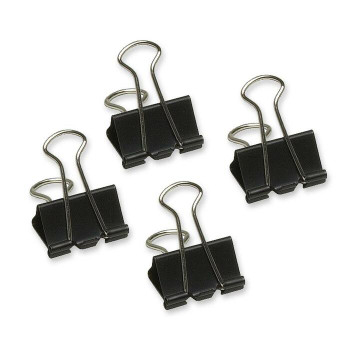 Acme United Sure-Grip Triangular Fold Back Binder Clip - 12 / Pack (ACM11215)