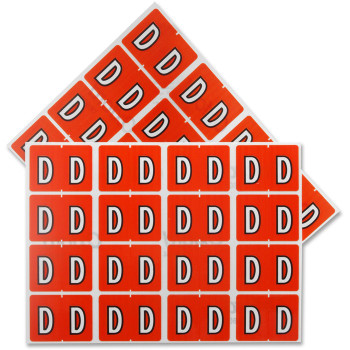 Pendaflex Color Coded Label - 240 / Pack (PFX06604)