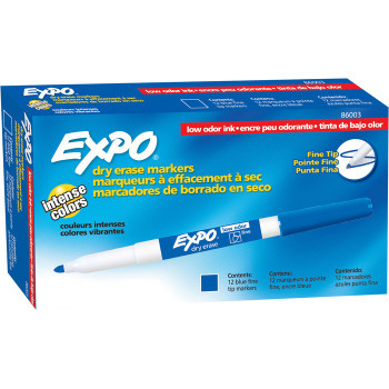 Expo Low-Odor Dry-erase Fine Tip Markers - 1 EACH (SAN80003)