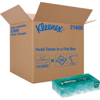 Kimberly-Clark Kleenex 2-ply Facial Tissue (KCC21400)