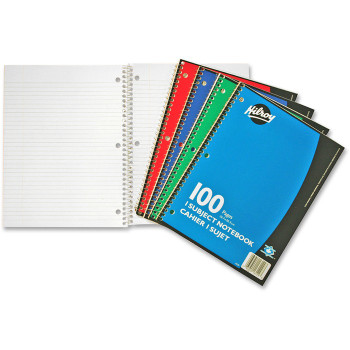 Hilroy Executive Coil One Subject Notebook - 1 Each (HLR13129)