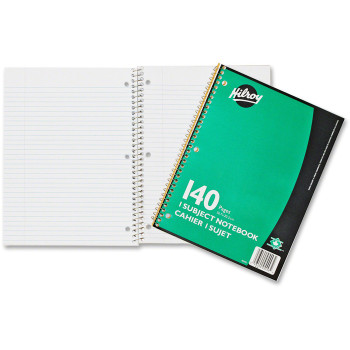 Hilroy Executive Coil One Subject Notebook - 1 Each (HLR05553)