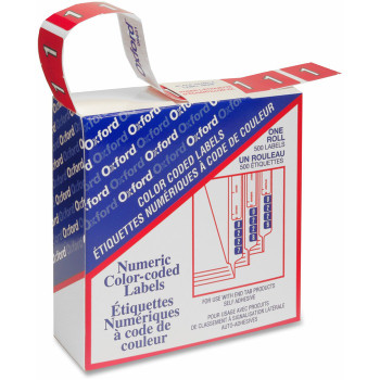 Pendaflex color Coded Label - 500 / Box (PFX06631)