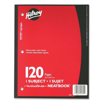 Hilroy Neatbooks One Subject Notebook - 1 Each (HLR05304)