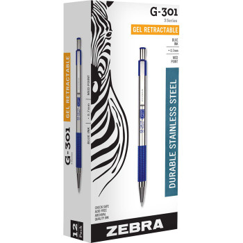 Zebra Pen G-301 41320 Ballpoint Pen - 1 Each (ZEB41320)