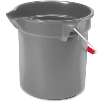 Rubbermaid Commercial Brute 10-quart Utility Bucket - 1 Each (RUB296300GY)