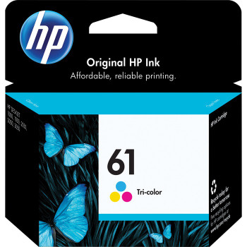 HP 61 Original Ink Cartridge - Single Pack - 1 Each (HEWCH562WN140)