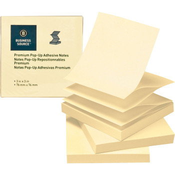 Business Source Reposition Pop-up Adhesive Notes - 24 / Pack (BSN36617)