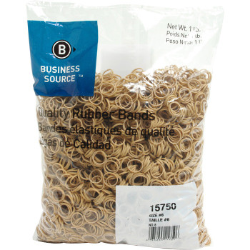 Business Source Quality Rubber Bands - 5200 / Pack (BSN15750)