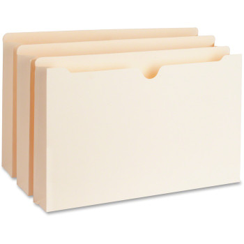 Business Source 2" Expanding 2-Ply File Pockets - 50 / Box (BSN65803)