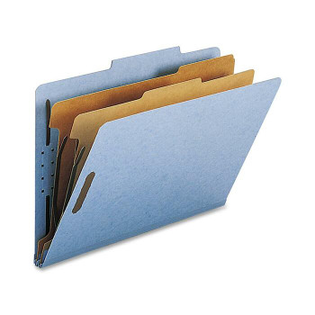 Nature Saver 2-divider Legal Classifciation Folders - 10 / Box (NATSP17224)