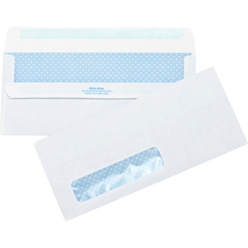 Business Source No.10 Standard Window Invoice Envelopes - 500 (BSN42207)