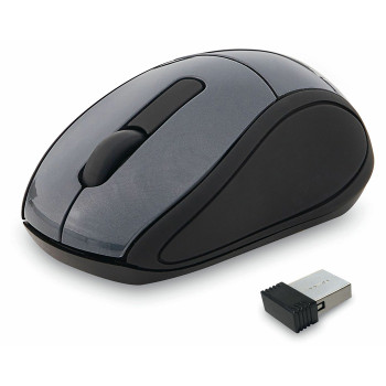 Verbatim Wireless Mini Travel Optical Mouse - Graphite - 1 (VER97470)