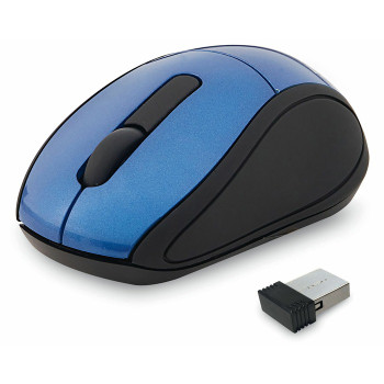 Verbatim Wireless Mini Travel Optical Mouse - Blue - 1 (VER97471)