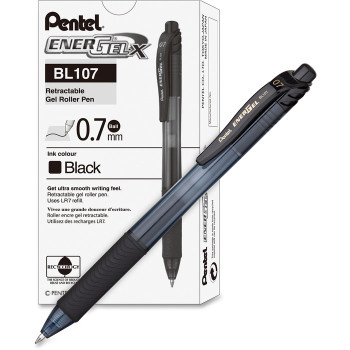 Pentel EnerGel-X Retractable Gel Pens (PENBL107A)