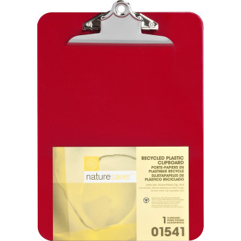 Nature Saver Recycled Plastic Clipboards - 1 / Each (NAT01541)