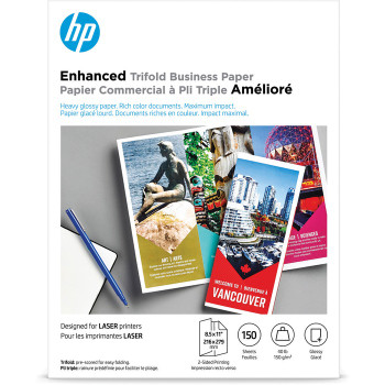 HP Laser Print Brochure/Flyer Paper - 150 / Pack (HEWQ6612A)