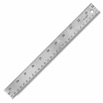 Acme United Wescott Cork Backing Ruler - 1 Each (ACM50204)