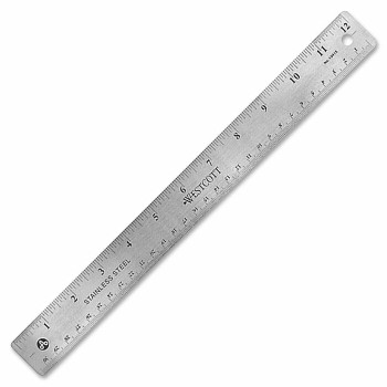 Acme United Wescott Ruler - 1 Each (ACM50201)