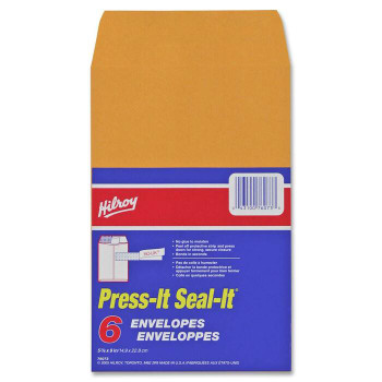 Hilroy Press-It Seal-It Self Adhesive Envelope - 6 (HLR76073)