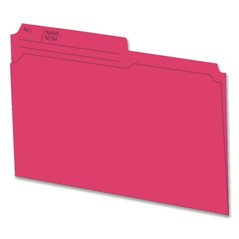 Hilroy Colored File Folder - 100 / Box (HLR55161)