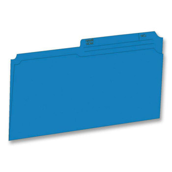 Hilroy Colored Top Tab File Folder - 100 / Box (HLR65162)
