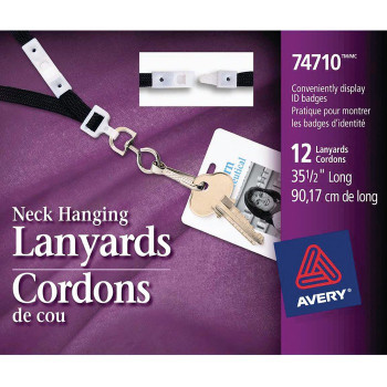 Avery Neck Style Lanyard - 12 (AVE74710)