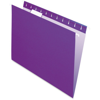 Pendaflex Oxford Colored Hanging File Folder - 25 / Box (PFX91812)
