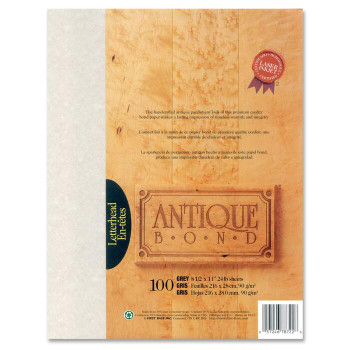 First Base Antique Bond 78722 Laser Print Bond Paper - 100 / Pack (FST78722)