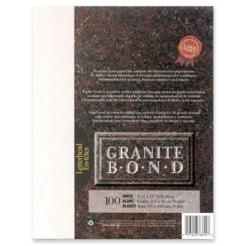 First Base Granite Bond Laser Print Laser Paper - 100 / Pack (FST78814)