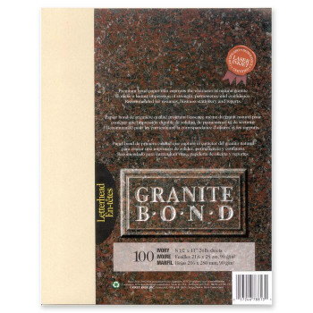First Base Granite Bond Laser Print Laser Paper - 100 / Pack (FST78813)