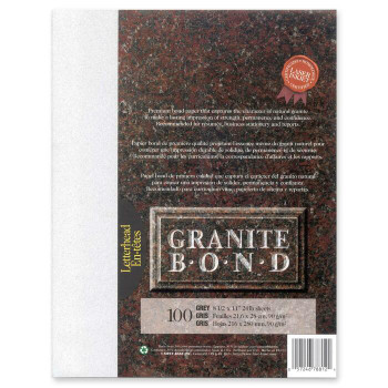 First Base Granite Bond 78812 Laser Print Laser Paper - 100 / Pack (FST78812)