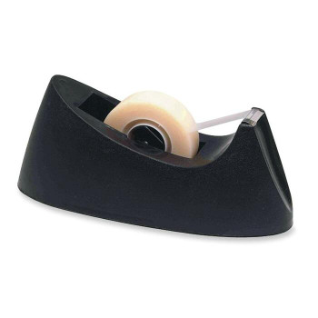 Acme United Rounded Design Deluxe Desk Tape Dispenser - 1 Each (ACM80015)