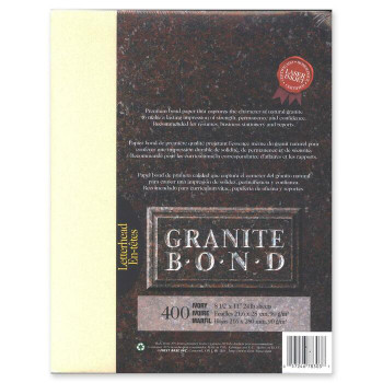 First Base Granite Bond 78303 Laser Print Laser Paper - 400 / Pack (FST78303)