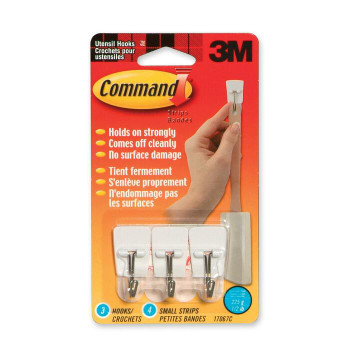 3M Command Adhesive Utensil Hook - 1 Pack (MMM17067C)