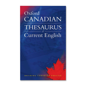 Oxford University Press Canadian Thesaurus of Current English Printed Book by Katherine Barber, Robert Pontisso, Heather Fitzgerald - 1 Each (OUP0195425693)