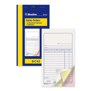 Blueline Sales Order Book - 1 Each (BLIDC42)