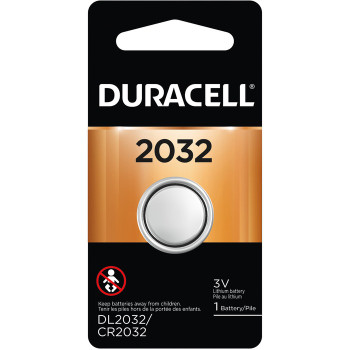 Duracell DL2032BPK Coin Cell General Purpose Battery - 1 Each (DURDL2032BPK)