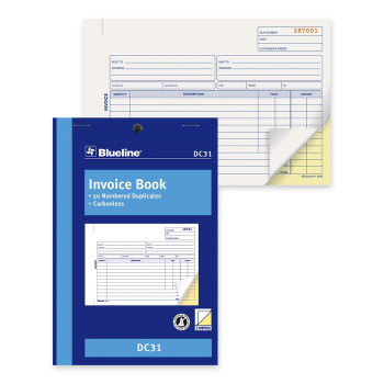 Blueline Invoice Book - 1 Each (BLIDC31)